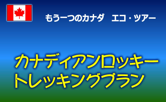 カナディアンロッキートッレキングツアー